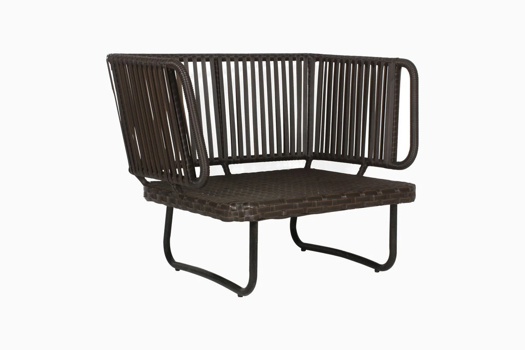 Virasat Outdoor Sofa Set 2 Seater, 2 Single Seater and 1 Center Table (Dark Brown)-VIRASAT FURNITURE & FURNISHING