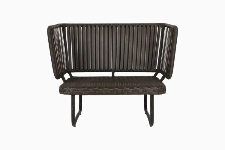 Virasat Outdoor Sofa Set 2 Seater, 2 Single Seater and 1 Center Table (Dark Brown)-VIRASAT FURNITURE & FURNISHING