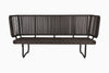Virasat Outdoor Sofa Set 2 Seater, 2 Single Seater and 1 Center Table (Dark Brown)-VIRASAT FURNITURE & FURNISHING