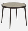 Virasat Outdoor Patio Seating Set 4 Chairs and 1 Table Set (Black + Honey) Braided & Rope-VIRASAT FURNITURE & FURNISHING