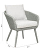 Virasat Outdoor Patio Seating Set 2 Chairs and 1 Table Set (Grey + White)-VIRASAT FURNITURE & FURNISHING