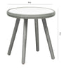Virasat Outdoor Patio Seating Set 2 Chairs and 1 Table Set (Grey + White)-VIRASAT FURNITURE & FURNISHING