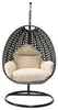 Virasat Single Seater Hanging Swing With Stand For Balcony, Garden (Dark Grey)-VIRASAT FURNITURE & FURNISHING