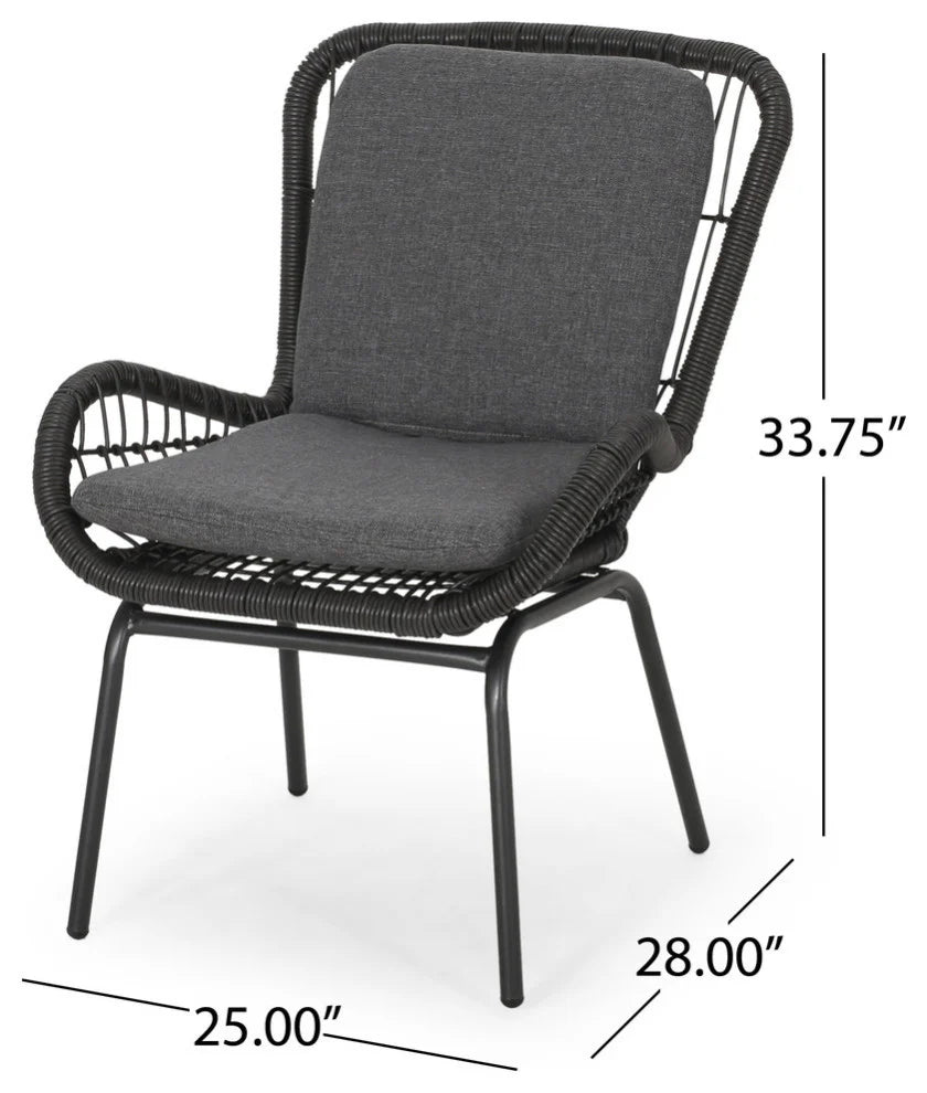 Virasat Outdoor Patio Seating Set 2 Chairs and 1 Table-VIRASAT FURNITURE & FURNISHING