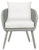 Virasat Outdoor Patio Seating Set 2 Chairs and 1 Table Set (Grey + White)-VIRASAT FURNITURE & FURNISHING
