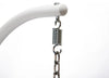 Virasat Single Seater Hanging Swing With Stand For Balcony, Garden (White)-VIRASAT FURNITURE & FURNISHING