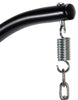Virasat Single Seater Hanging Swing With Stand For Balcony, Garden (Dark Grey)-VIRASAT FURNITURE & FURNISHING