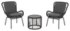 Virasat Outdoor Patio Seating Set 2 Chairs and 1 Table-VIRASAT FURNITURE & FURNISHING