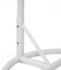 Virasat Single Seater Hanging Swing With Stand For Balcony, Garden (White)-VIRASAT FURNITURE & FURNISHING