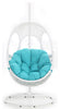 Virasat Single Seater Hanging Swing With Stand For Balcony, Garden Swing-VIRASAT FURNITURE & FURNISHING
