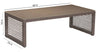 Virasat Outdoor Sofa Set 3 Seater, 2 Single Seater, and 1 Center Table (White + Brown)-VIRASAT FURNITURE & FURNISHING