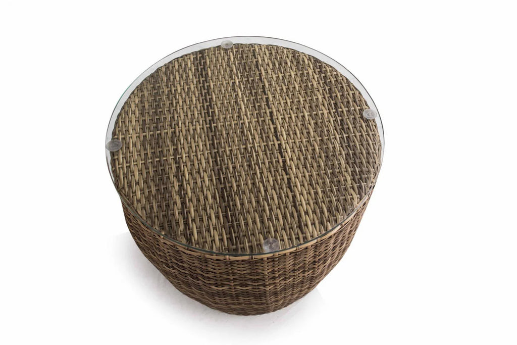 Virasat Outdoor Patio Seating Set 2 Chairs and 1 Table Set (Arabica)-VIRASAT FURNITURE & FURNISHING