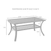 Virasat Outdoor Sofa Set 2 Seater, 2 Single Seater and 1 Center Table (Grey)-VIRASAT FURNITURE & FURNISHING