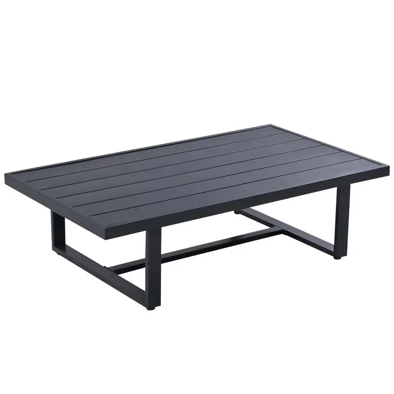 Virasat Outdoor Sofa Set 3 Seater, 2 Single Seater and 1 Center Table Set (Grey) Braided & Rope-VIRASAT FURNITURE & FURNISHING