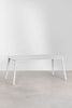 Virasat Outdoor Patio Dining Seating Set 4 Chairs and 1 Table Set (White) Braided & Rope-VIRASAT FURNITURE & FURNISHING