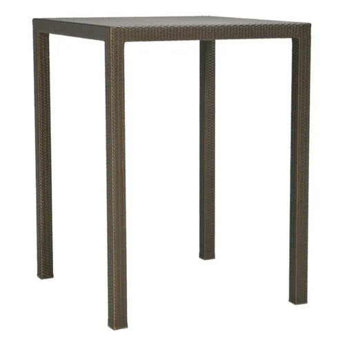 Virasat Outdoor Patio Bar Set 2 Chairs and 1 Table Set (Brown)-VIRASAT FURNITURE & FURNISHING