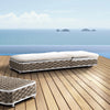 Virasat Outdoor Swimming Poolside Lounger (Rope Brown)-VIRASAT FURNITURE & FURNISHING