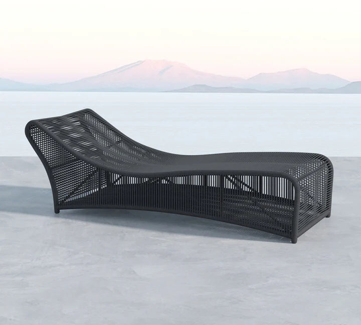 Virasat Outdoor Swimming Poolside Lounger Braided Rope-VIRASAT FURNITURE & FURNISHING