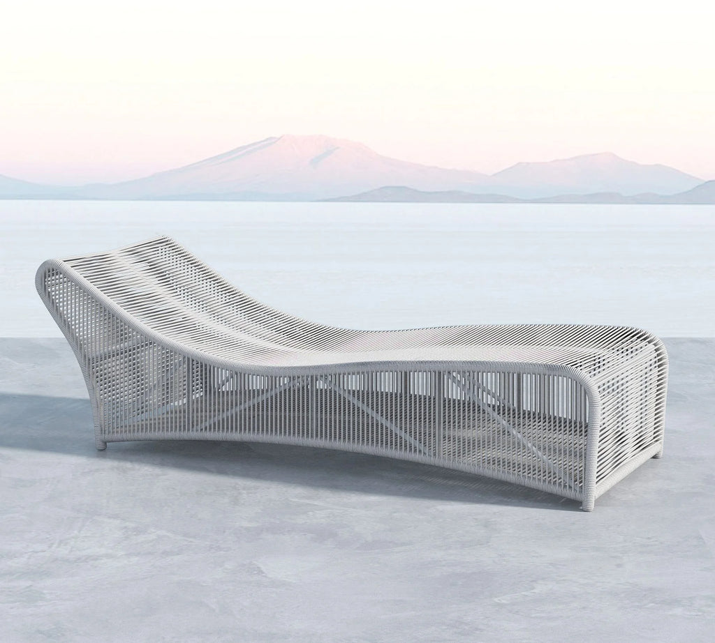Virasat Outdoor Swimming Poolside Lounger Braided Rope-VIRASAT FURNITURE & FURNISHING