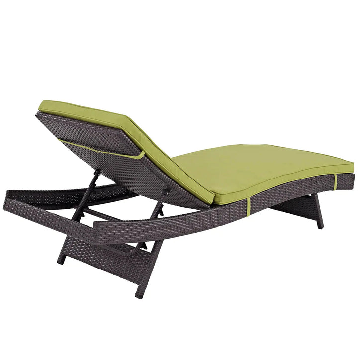 Virasat Faro Outdoor Swimming Poolside Lounger (Dark Brown)