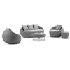 Virasat Outdoor Sofa Set 3 Seater, 2 Single Seater, 1 Side Table, and 1 Center Table-VIRASAT FURNITURE & FURNISHING