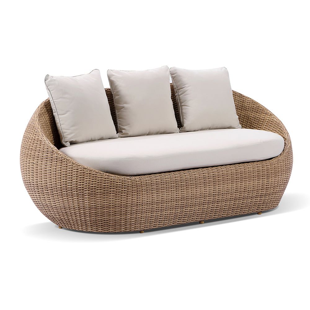 Virasat Outdoor Sofa Set 3 Seater, 2 Single Seater, 1 Side Table, and 1 Center Table-VIRASAT FURNITURE & FURNISHING