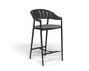 Virasat Outdoor Bar Sets 4 Chairs and 1 Table Patio Bar Set (Dark Grey)-VIRASAT FURNITURE & FURNISHING