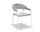 Virasat Outdoor Patio Seating Set 4 Chairs and 1 Table Set (White + Grey) Braided & Rope-VIRASAT FURNITURE & FURNISHING