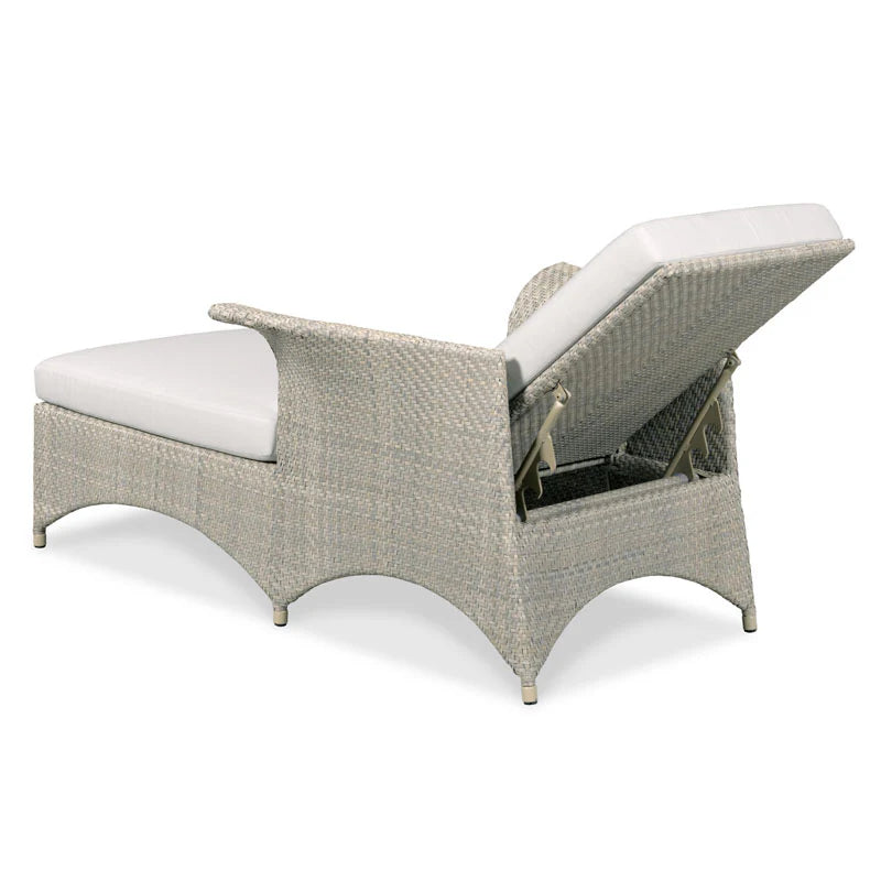 Virasat Outdoor Swimming Poolside Lounger Cream-VIRASAT FURNITURE & FURNISHING
