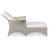 Virasat Outdoor Swimming Poolside Lounger Cream-VIRASAT FURNITURE & FURNISHING