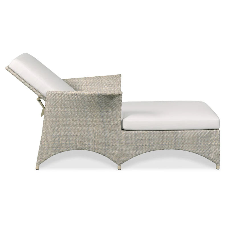 Virasat Outdoor Swimming Poolside Lounger Cream-VIRASAT FURNITURE & FURNISHING