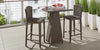 Virasat Outdoor Patio Bar Set 2 Chairs and 1 Table Set-VIRASAT FURNITURE & FURNISHING