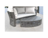 Virasat Outdoor Poolside Sunbed With Cushion Daybed (Grey)-VIRASAT FURNITURE & FURNISHING