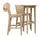 Virasat Outdoor Patio Bar Sets 2 Chairs and 1 Table (Cream)-VIRASAT FURNITURE & FURNISHING