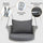 Virasat Single Seater Hanging Swing Without Stand For Balcony, Garden Swing (Grey)-VIRASAT FURNITURE & FURNISHING
