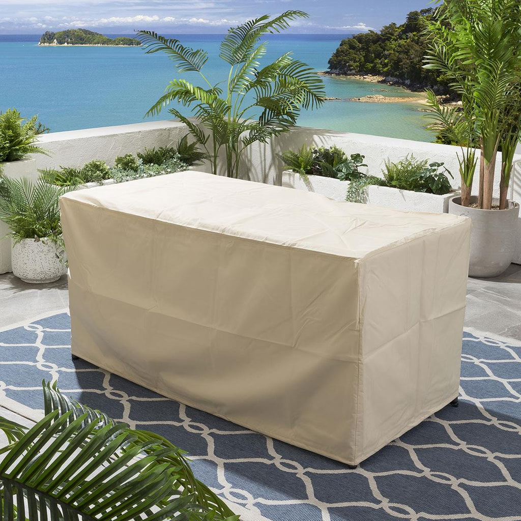 Virasat Outdoor Sofa Set 6 Seater and 1 Center Table Set (Blue) Braided & Rope-VIRASAT FURNITURE & FURNISHING