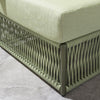Virasat Outdoor Sofa Set 7 Seater and 2 Center Table Set (Green) Braided & Rope-VIRASAT FURNITURE & FURNISHING