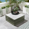 VIRASAT FURNITURE DIETER OUTDOOR ROPE SOFA SET 9-SEATER WITH 2 CENTER TABLES (GREEN)