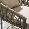 Virasat Outdoor Garden Patio Dining Set 4 Chairs and 1 Table Set Braided & Rope-VIRASAT FURNITURE & FURNISHING
