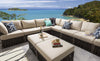 Virasat Outdoor Sofa Set 8 Seater, 2 Ottoman Set (Brown)-VIRASAT FURNITURE & FURNISHING