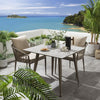 Virasat Outdoor Patio Seating Set 2 Chairs and 1 Table Set Braided & Rope-VIRASAT FURNITURE & FURNISHING