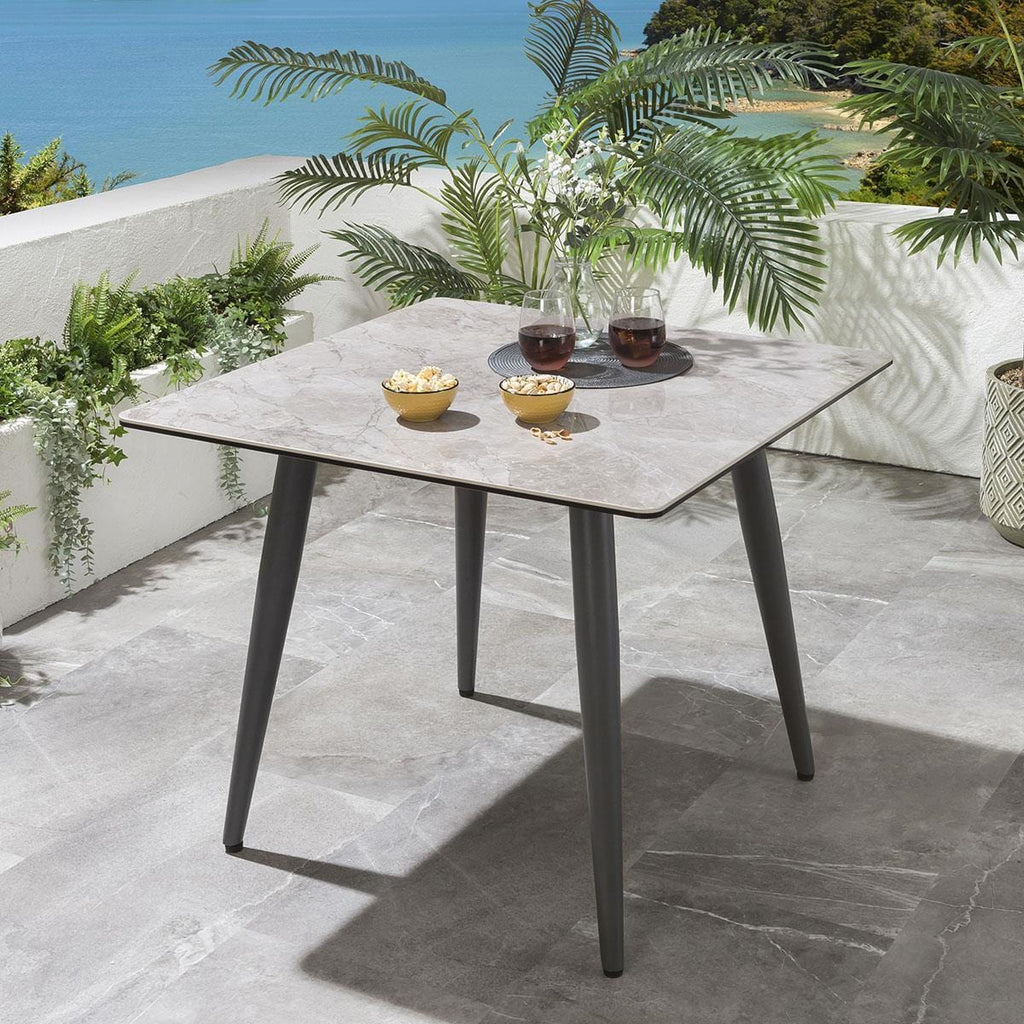 Virasat Outdoor Patio Seating Set 2 Chairs and 1 Table Set Braided & Rope-VIRASAT FURNITURE & FURNISHING