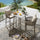 Virasat Outdoor Patio Bar Set 2 Chairs and 1 Table Set Braided & Rope-VIRASAT FURNITURE & FURNISHING