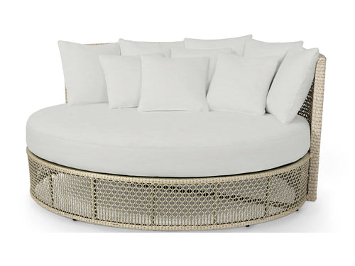 Virasat Outdoor Poolside Sunbed With Cushion Daybed-VIRASAT FURNITURE & FURNISHING