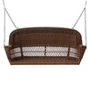 Virasat Double Seater Hanging Swing Without Stand For Balcony, Garden Swing, (Honey)-VIRASAT FURNITURE & FURNISHING