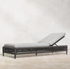 Virasat Outdoor Swimming Poolside Lounger (Grey) Braided & Rope-VIRASAT FURNITURE & FURNISHING