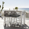 Virasat Outdoor Patio Bar Sets 4 Chairs and 1 Table Braided & Rope-VIRASAT FURNITURE & FURNISHING