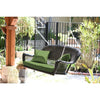 Virasat Double Seater Hanging Swing Without Stand For Balcony, Garden Swing, (Black)-VIRASAT FURNITURE & FURNISHING