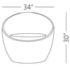 Virasat Outdoor Patio Seating Set 2 Chairs and 1 Table Set (Arabica)-VIRASAT FURNITURE & FURNISHING