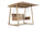 Virasat Three Seater Hanging Swing With Stand For Balcony, Garden Swing (Tan)-VIRASAT FURNITURE & FURNISHING